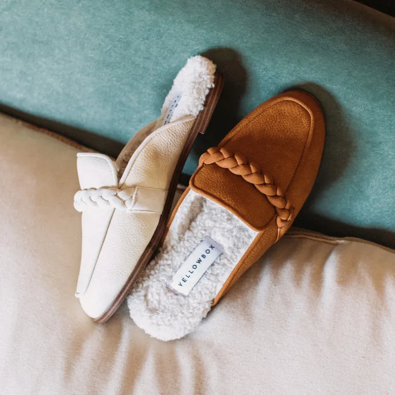 Bliss Shearling Flat Mule