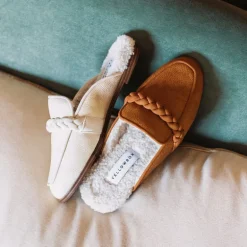 Bliss Shearling Flat Mule