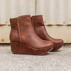 Brittany Wedge Ankle Boot