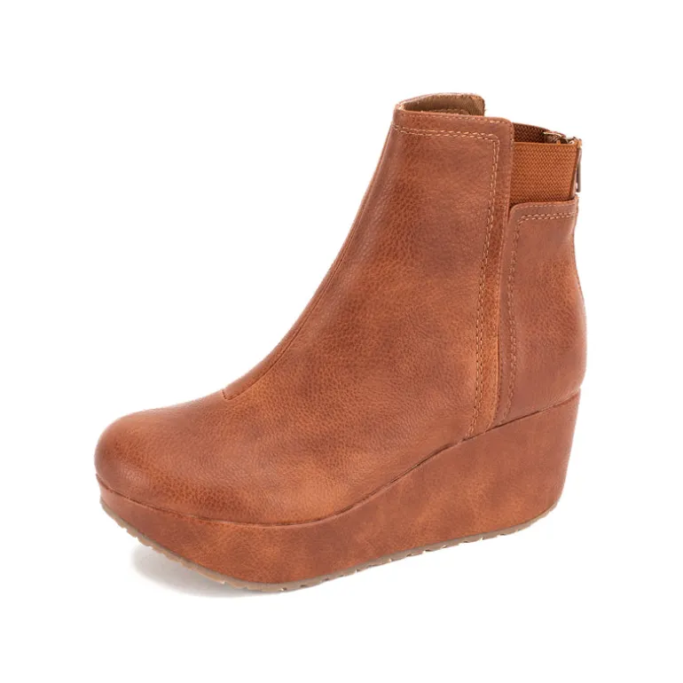 Brittany Wedge Ankle Boot