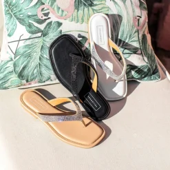 Della Rhinestone Sandal