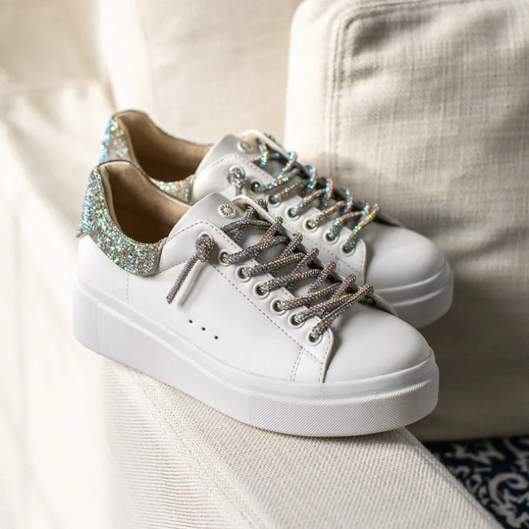Evalia Rhinestone Sneaker
