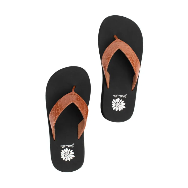 Fiorela Croco Flip Flop