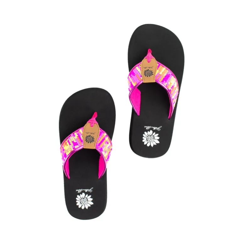 Flant Sequin Flip Flop