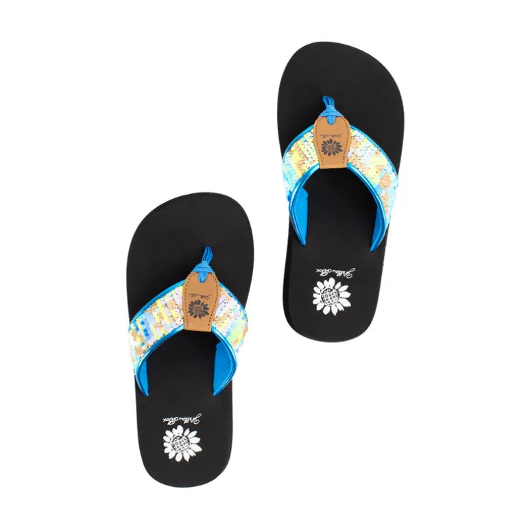 Flant Sequin Flip Flop
