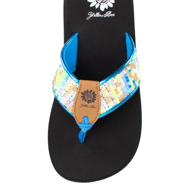 Flant Sequin Flip Flop