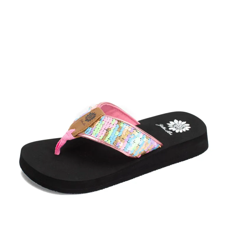 Flant Sequin Flip Flop
