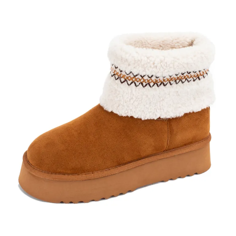 Hiraya Shearling Flatform Boot