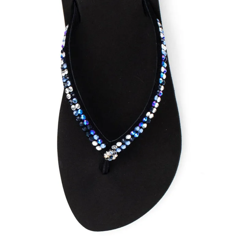 Jello Rhinestone Sandal