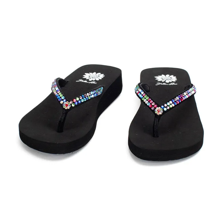 Jello Rhinestone Sandal