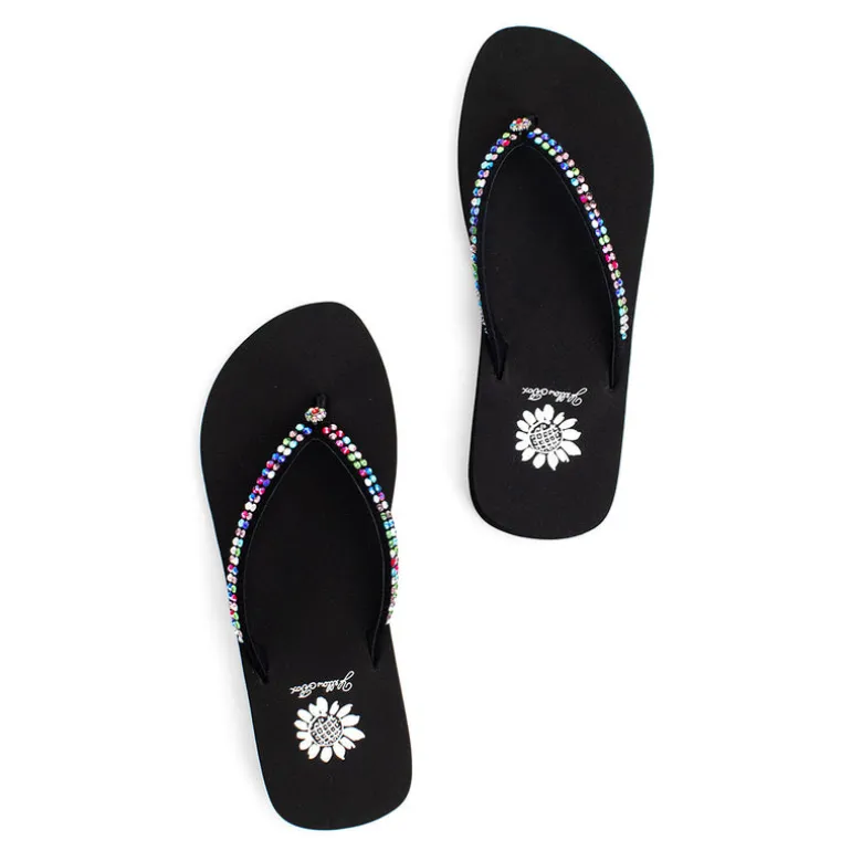 Jello Rhinestone Sandal