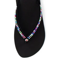 Jello Rhinestone Sandal
