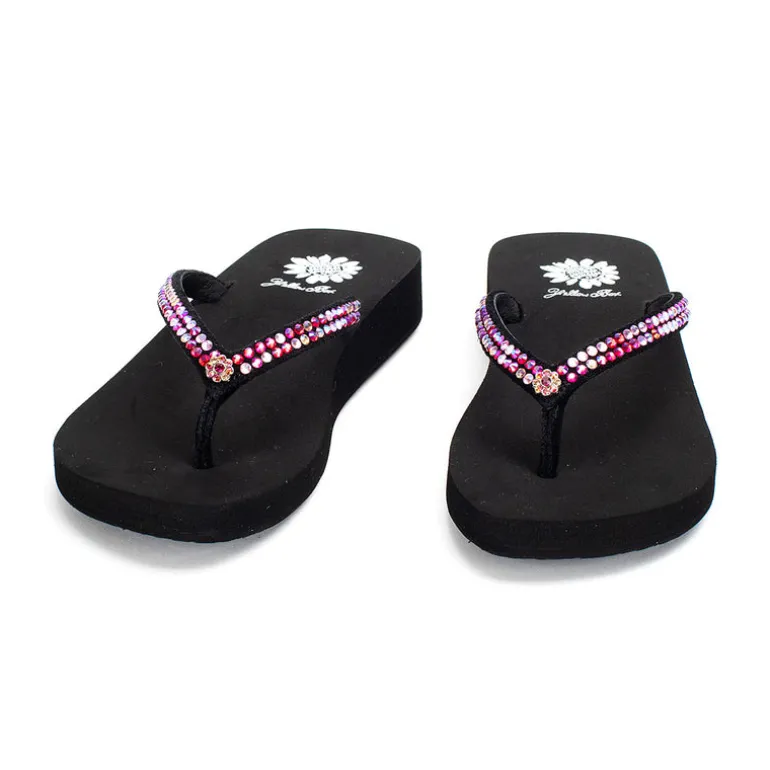 Jello Rhinestone Sandal
