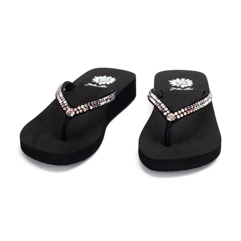 Jello Rhinestone Sandal