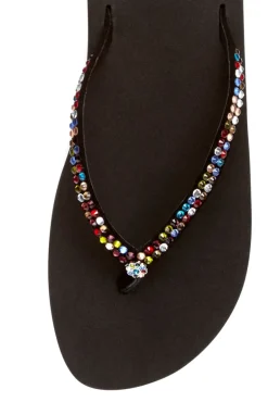 Jello Rhinestone Sandal