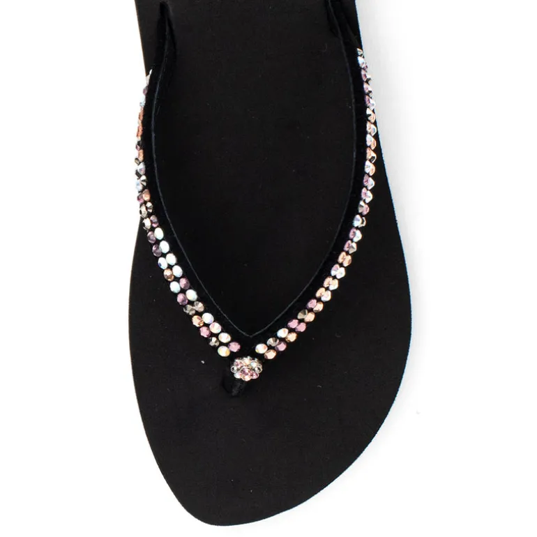 Jello Rhinestone Sandal