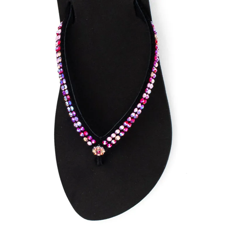 Jello Rhinestone Sandal