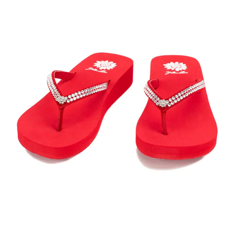 Jello Rhinestone Sandal