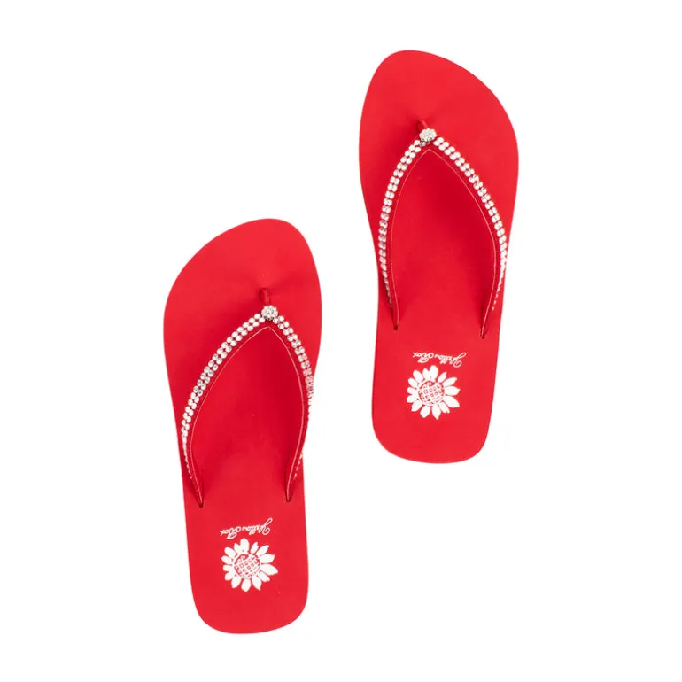 Jello Rhinestone Sandal