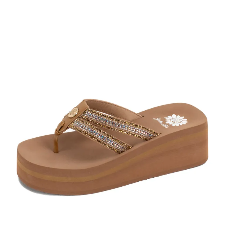 Krista Flatform Sandal