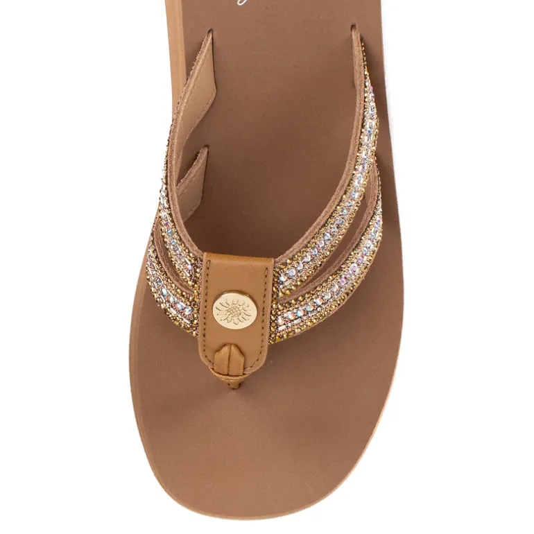 Krista Flatform Sandal