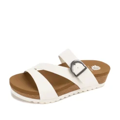 Rosette Flatform Sandal