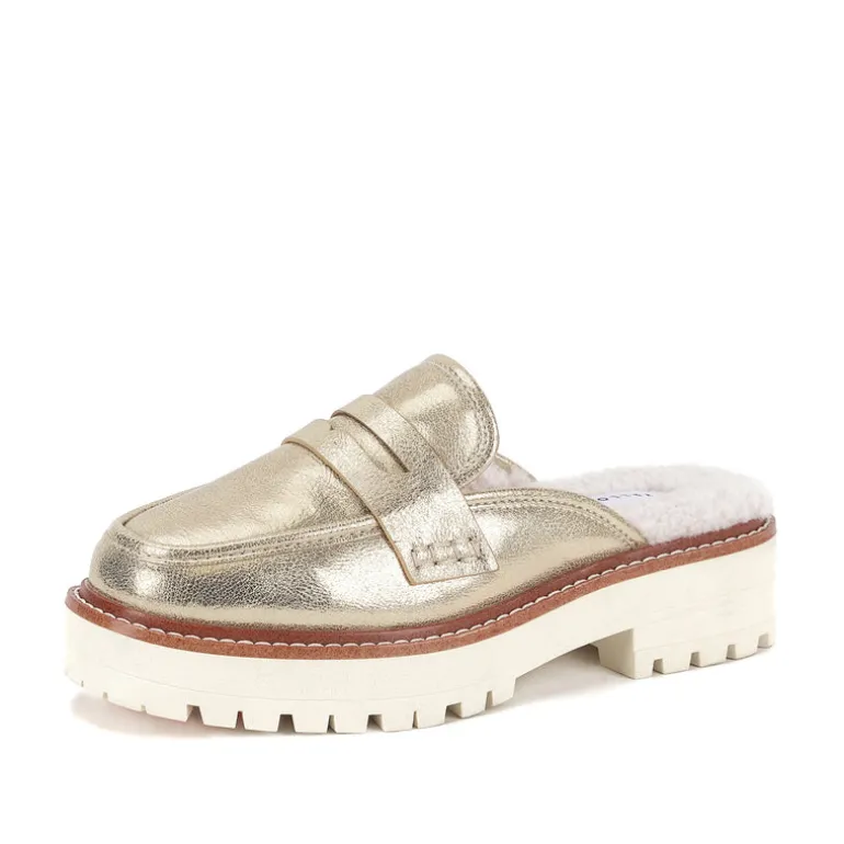 Shareen Shearling Loafer Mule