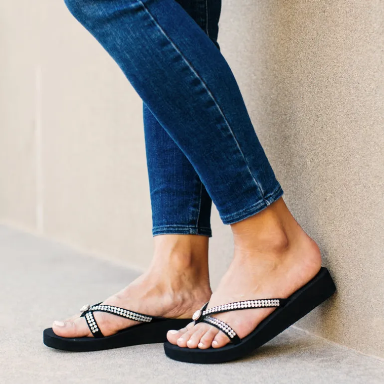 Stormy Rhinestone Sandal
