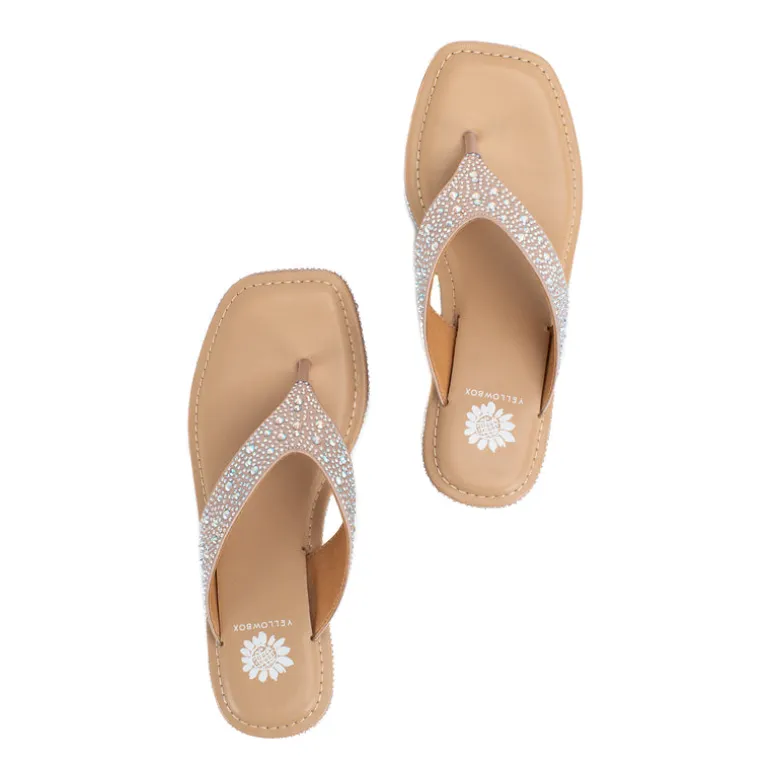 Telvi Rhinestone Wedge